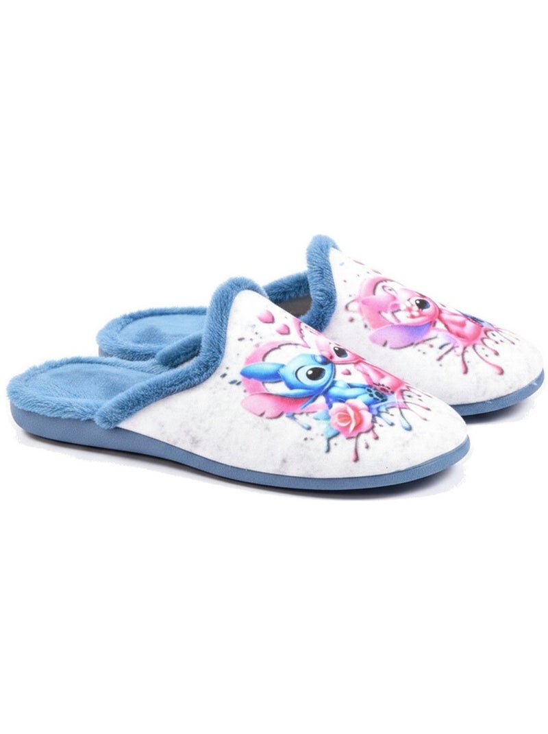 Chinelas mulher ozabi estampado desenhos animados Azul - Kiabi