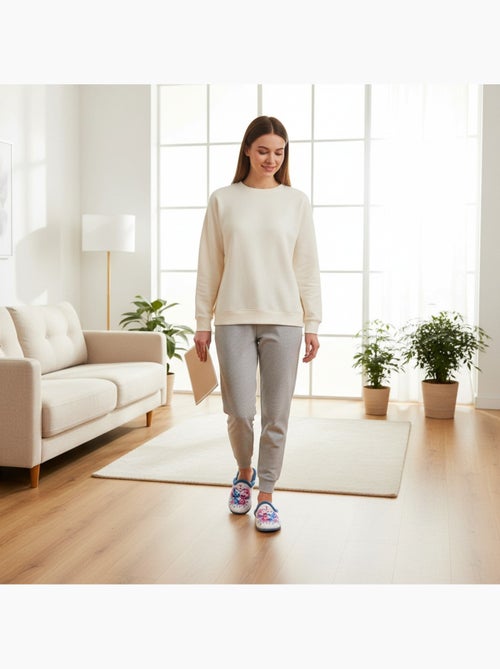 Chinelas mulher ozabi estampado desenhos animados - Kiabi Chinelas mulher ozabi estampado desenhos animados - Kiabi