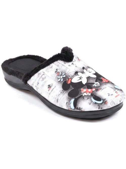 Chinelas mulher ozabi estampado desenhos animados - Kiabi