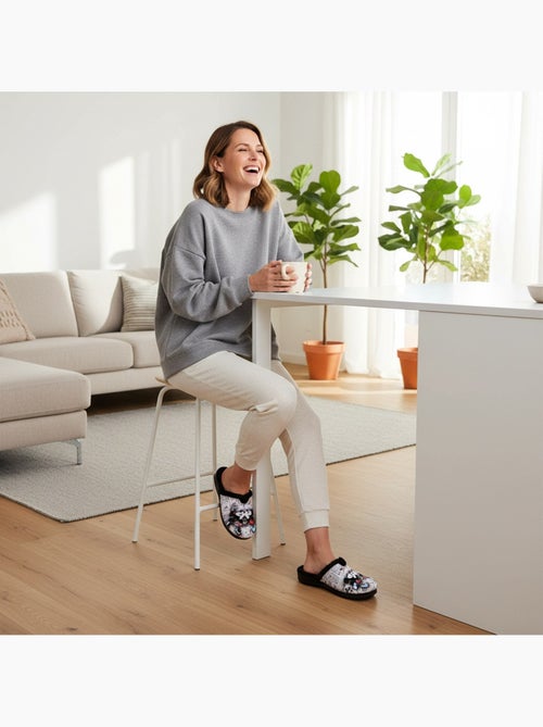 Chinelas mulher ozabi estampado desenhos animados - Kiabi