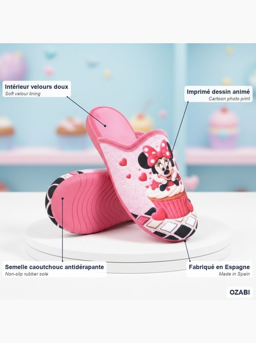 Chinelas mulher ozabi estampado desenhos animados - Kiabi Chinelas mulher ozabi estampado desenhos animados - Kiabi