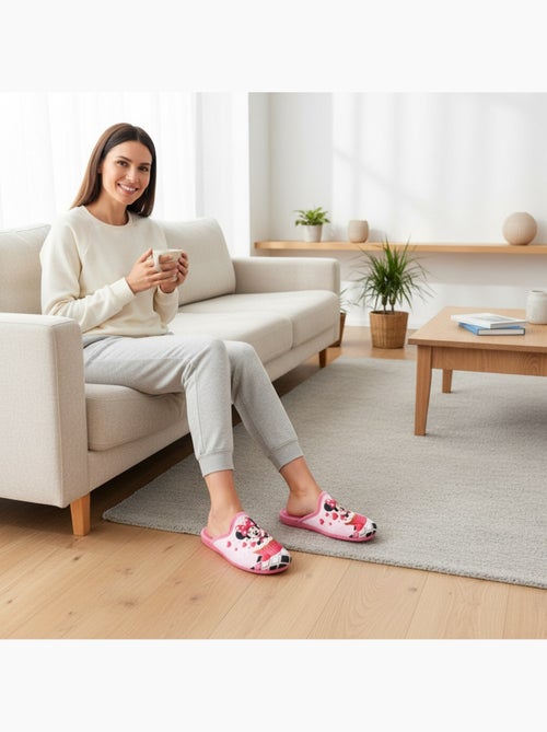 Chinelas mulher ozabi estampado desenhos animados - Kiabi Chinelas mulher ozabi estampado desenhos animados - Kiabi