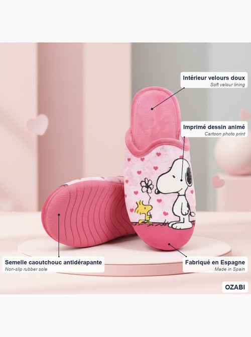 Chinelas mulher ozabi estampado desenhos animados - Kiabi Chinelas mulher ozabi estampado desenhos animados - Kiabi
