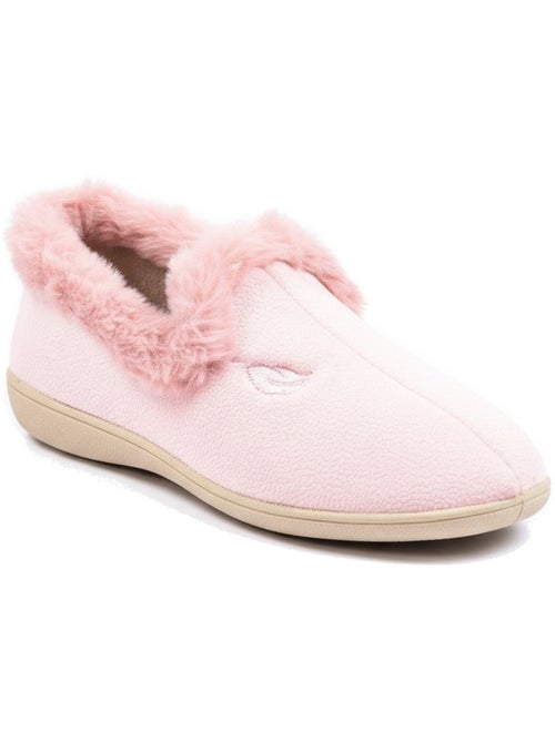 Chinelas mulher ozabi forradas fantasia bordadas gola falsa pele - Kiabi Chinelas mulher ozabi forradas fantasia bordadas gola falsa pele - Kiabi