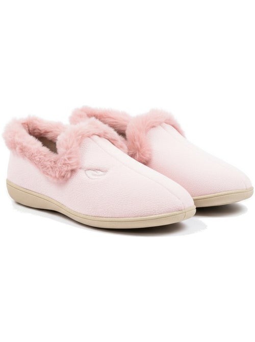 Chinelas mulher ozabi forradas fantasia bordadas gola falsa pele - Kiabi Chinelas mulher ozabi forradas fantasia bordadas gola falsa pele - Kiabi