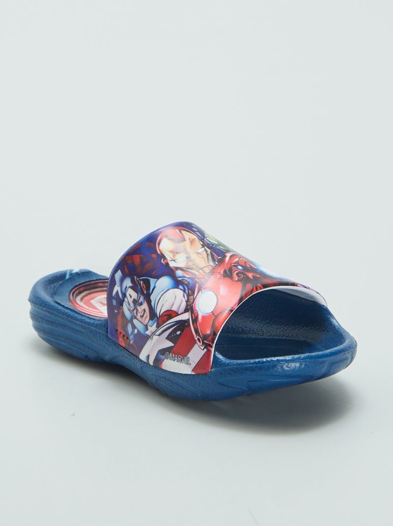 Chinelas 'Vingadores' Azul - Kiabi