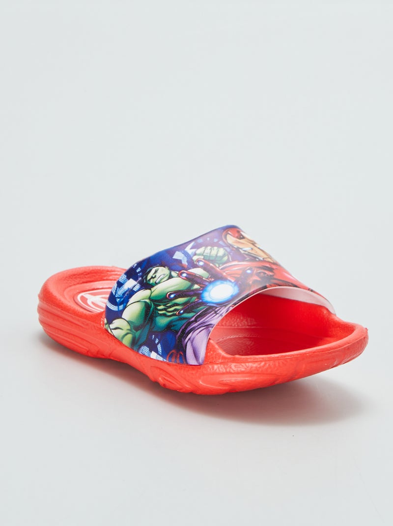 Chinelas 'Vingadores' VERMELHO - Kiabi