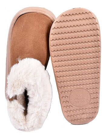 Chinelo Botina Interior Mulher Forrado