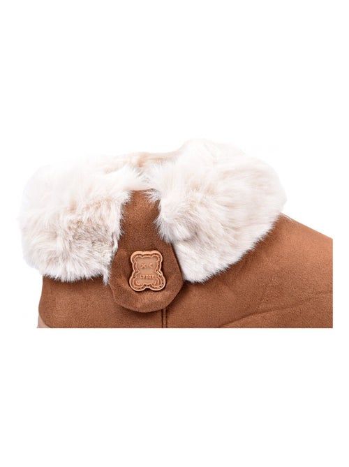 Chinelo Botina Interior Mulher Forrado - Kiabi