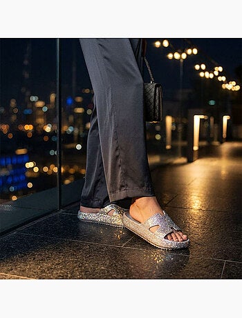 Chinelo Brilho H-Strap EVA OZABI 6 Cores