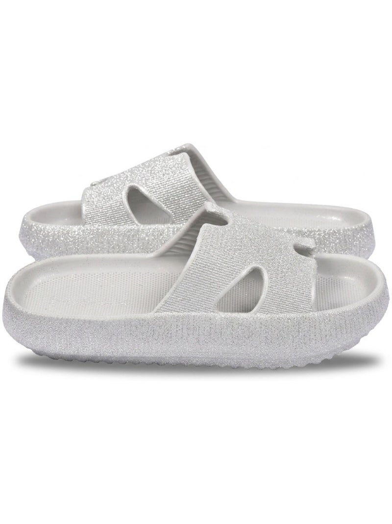 Chinelo Brilho H-Strap EVA OZABI 6 Cores Cinza - Kiabi