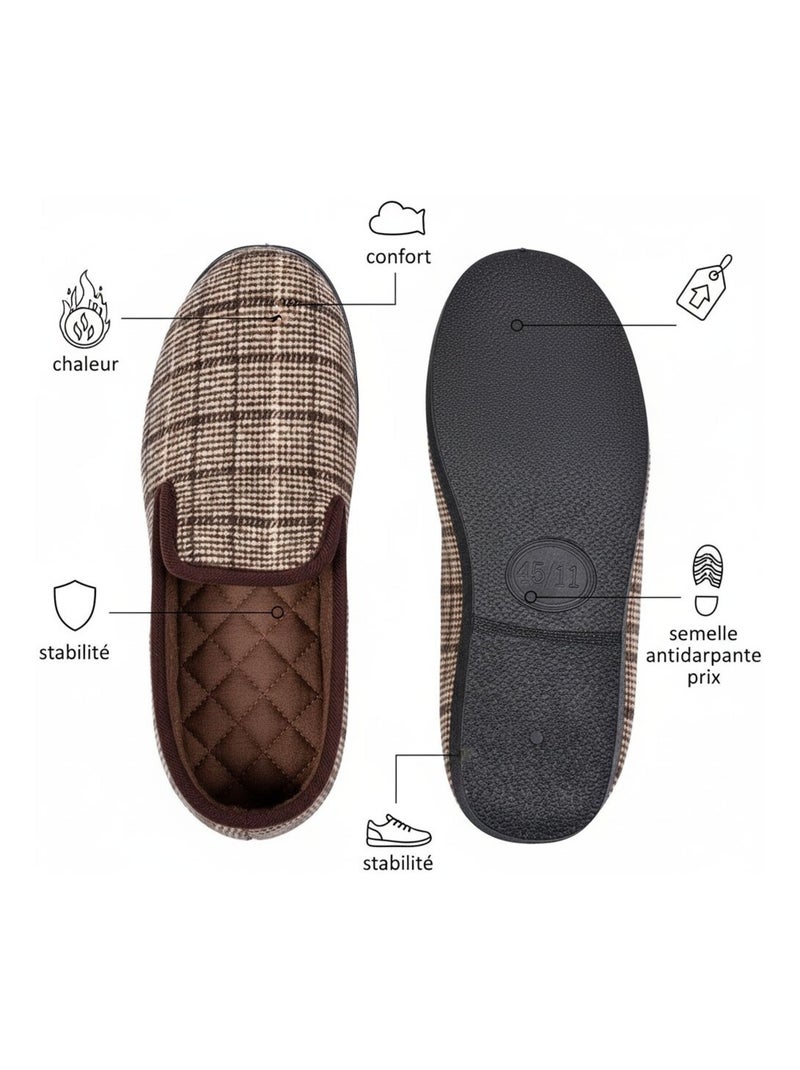 Chinelo CHARENTAISE Homem Castanho - Kiabi