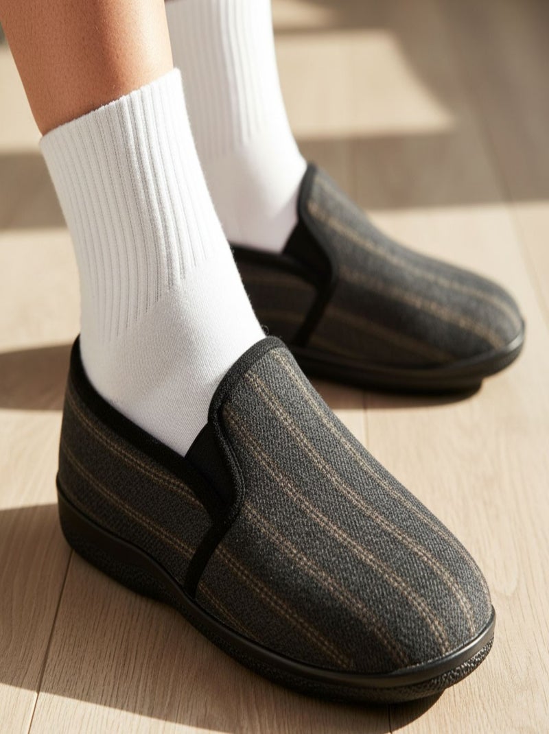 Chinelo CHARENTAISE Homem Preto ébano - Kiabi