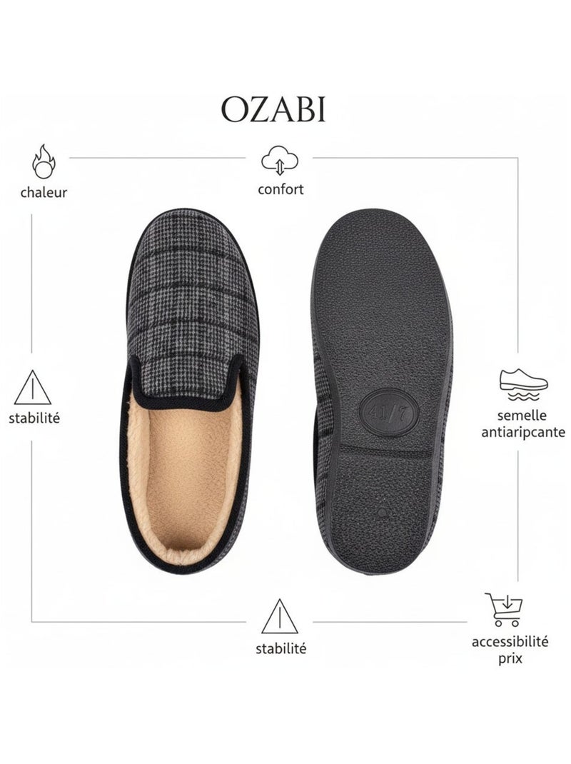 Chinelo CHARENTAISE Homem Preto - Kiabi