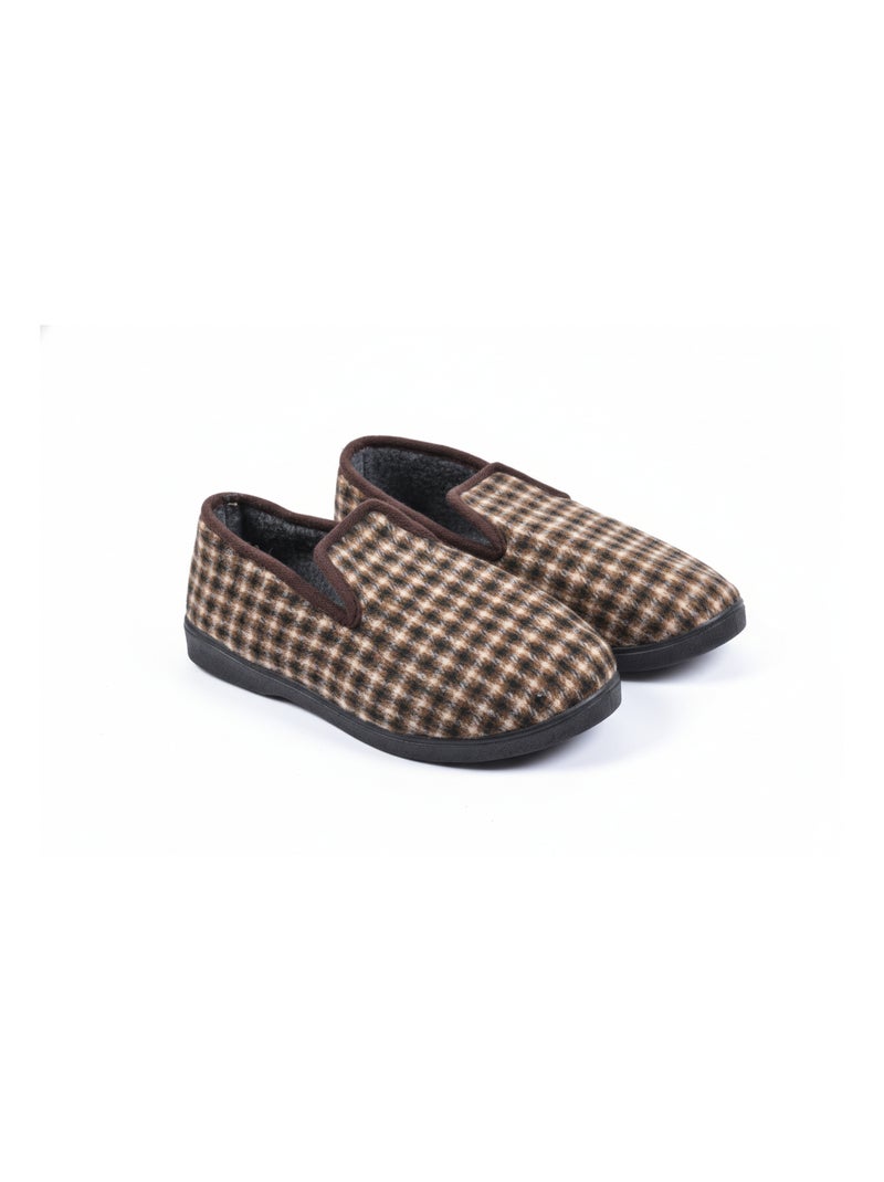Chinelo Charentaise mulher inverno Castanho-chocolate - Kiabi