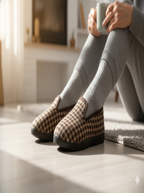 Chinelo Charentaise mulher inverno - Kiabi Chinelo Charentaise mulher inverno - Kiabi
