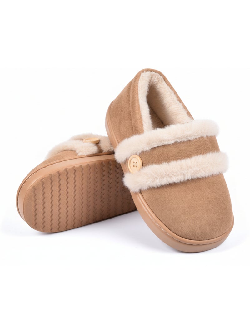 Chinelo Charentaise Mulher Ultra Light MD10159 Castanho - Kiabi