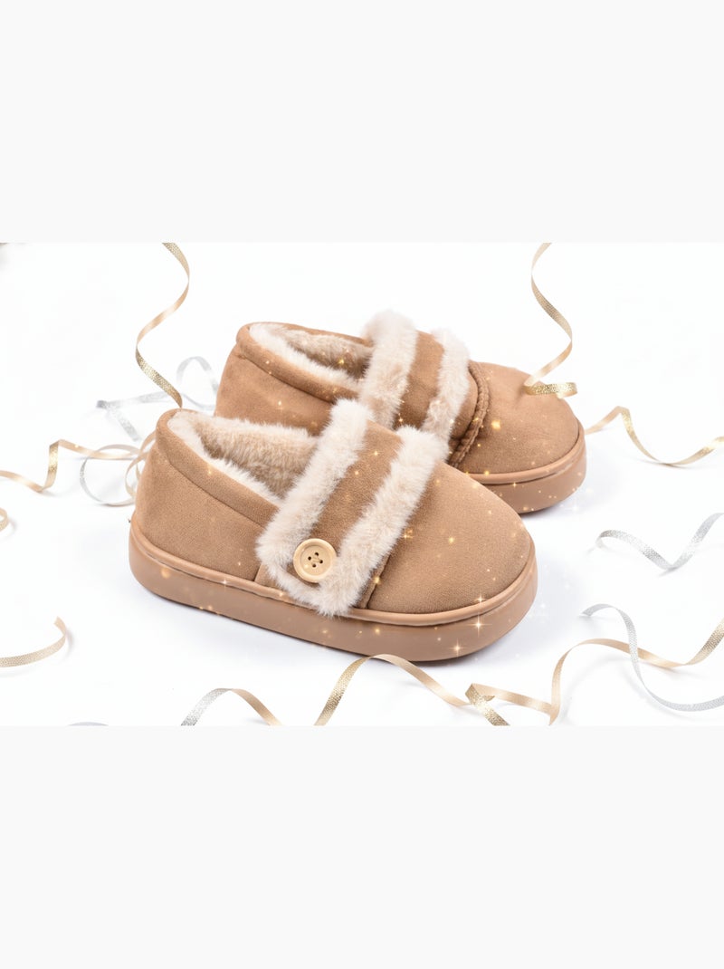 Chinelo Charentaise Mulher Ultra Light MD10159 Castanho - Kiabi