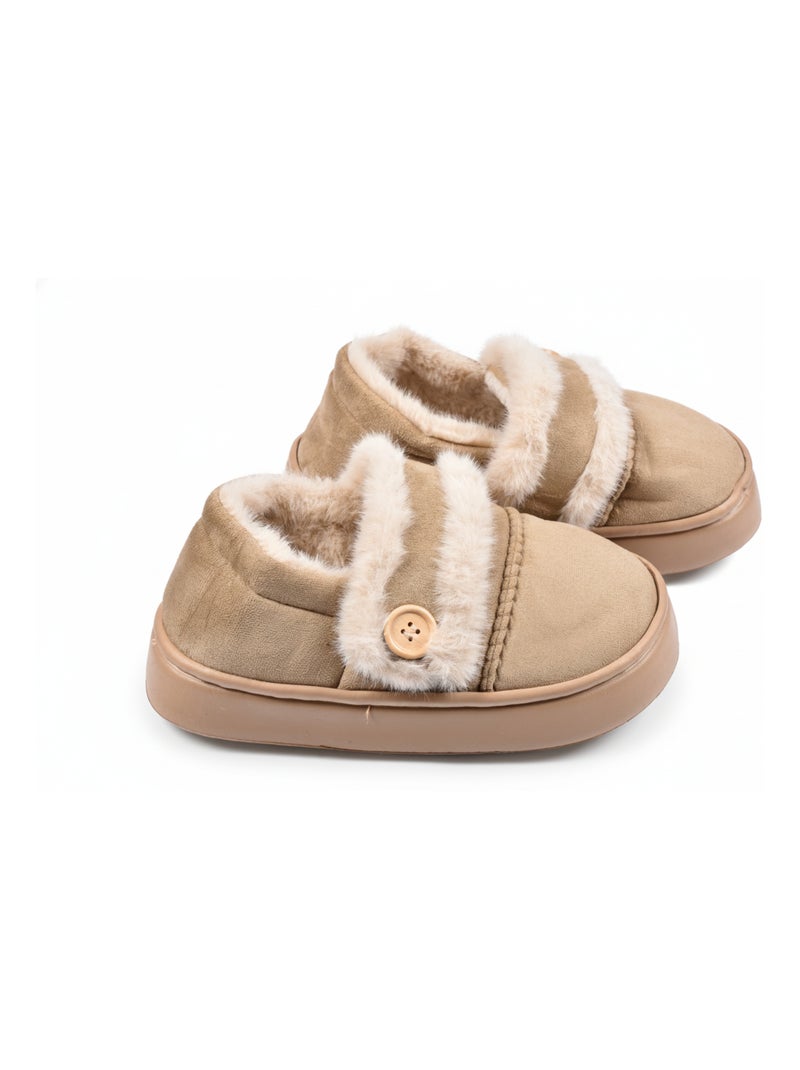 Chinelo Charentaise Mulher Ultra Light MD10159 Toupe - Kiabi