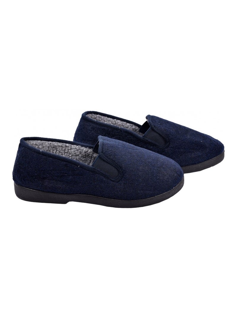 Chinelo charentaise premium unissexo Azul-marinho - Kiabi