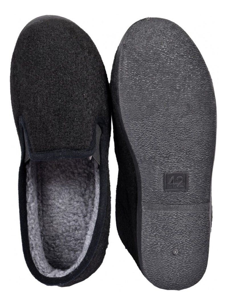 Chinelo charentaise premium unissexo Preto - Kiabi
