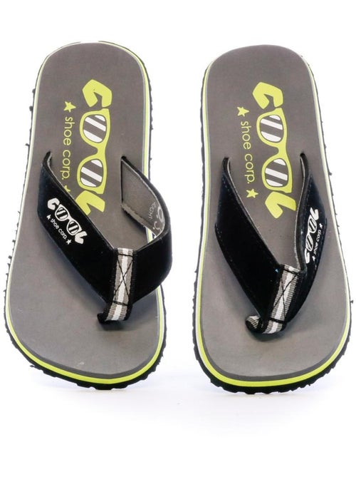 Chinelo cool shoe os boy cinzento e verde para rapaz - Kiabi Chinelo cool shoe os boy cinzento e verde para rapaz - Kiabi