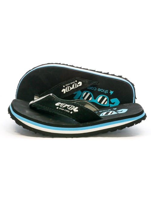 Chinelo cool shoe os para rapaz preto/azul - Kiabi Chinelo cool shoe os para rapaz preto/azul - Kiabi