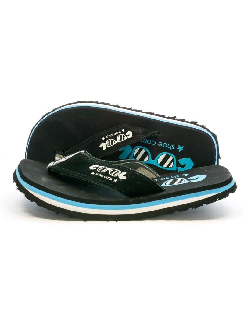 Chinelo cool shoe os para rapaz preto/azul Preto Branco Azul - Kiabi