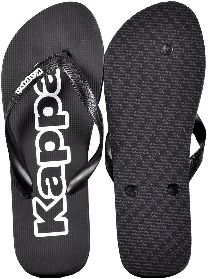 Chinelo de Dedo Homem KAPPA MBSKAP05 Preto - Kiabi