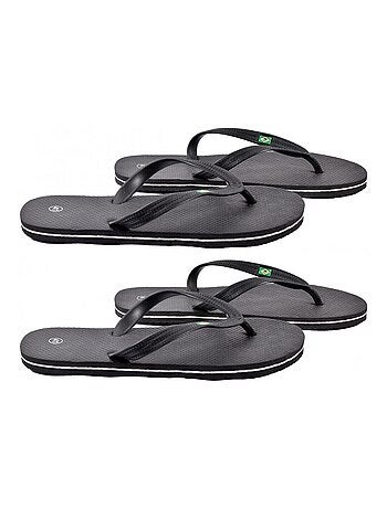 Chinelo de dedo Homem Moda - Pack de 2