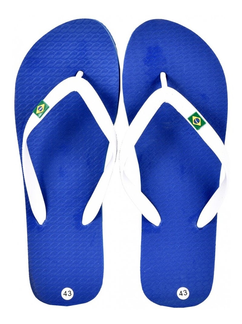 Chinelo de Dedo Homem Moda Azul - Kiabi