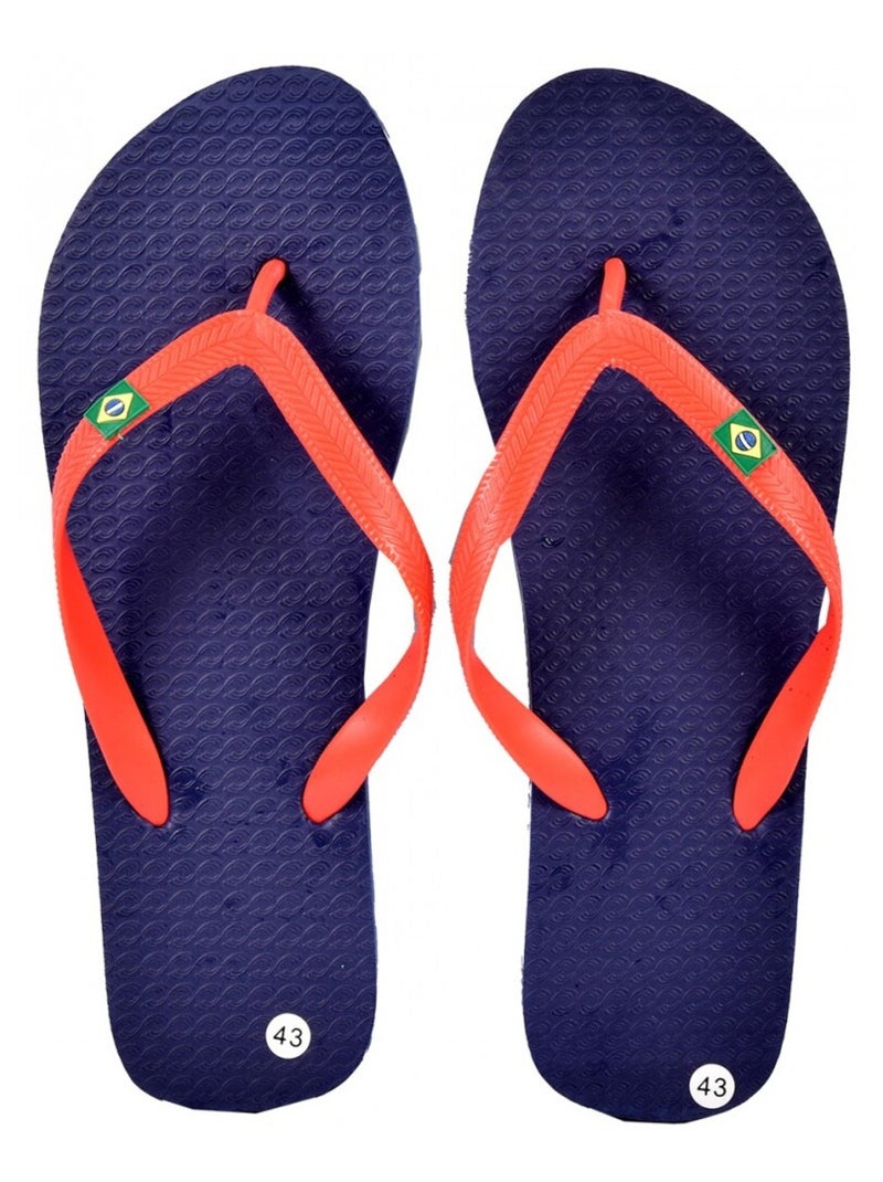 Chinelo de Dedo Homem Moda Azul-marinho - Kiabi