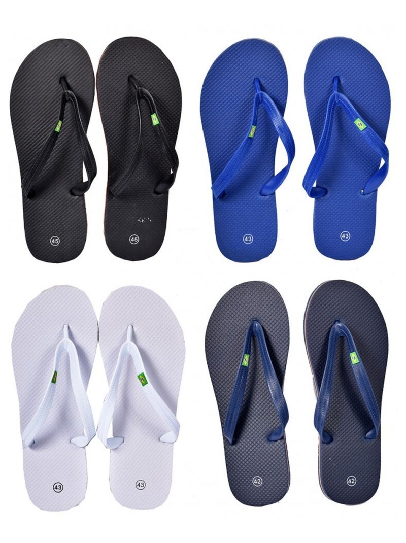 Chinelo de Dedo Homem Moda Azul-marinho - Kiabi