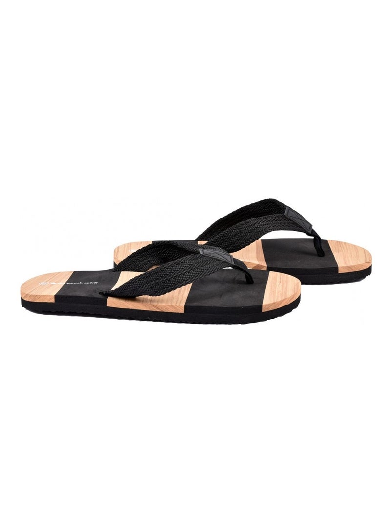Chinelo de Dedo Homem Moda Preto - Kiabi