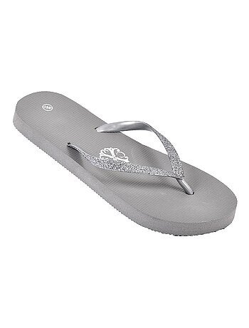 Chinelo de dedo mulher cxl by lacroix glitter
