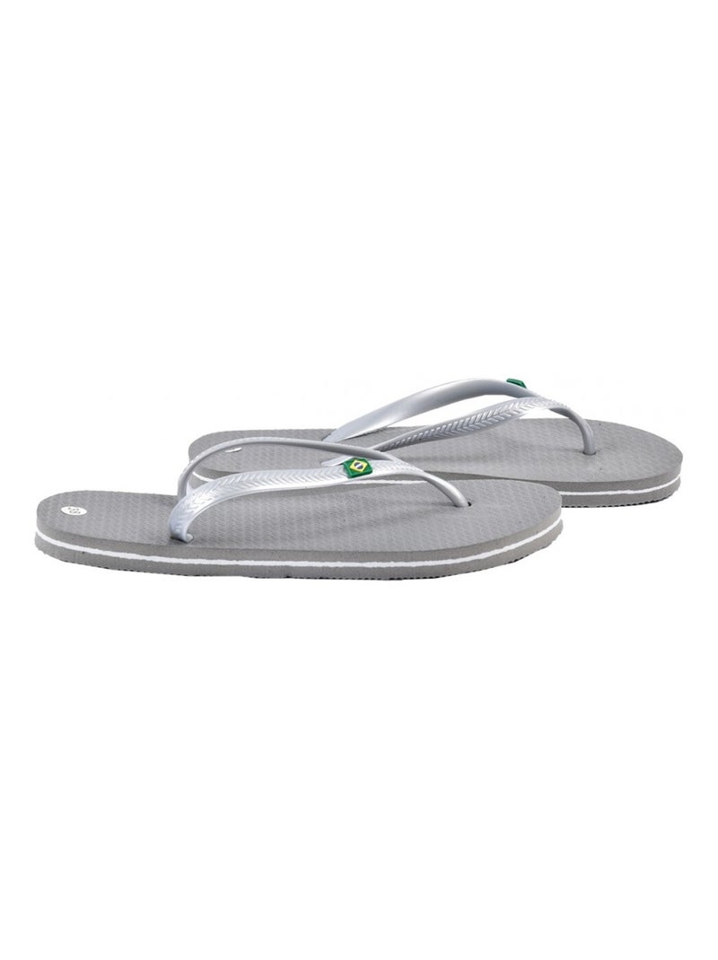 Chinelo de dedo mulher moda Cinza - Kiabi