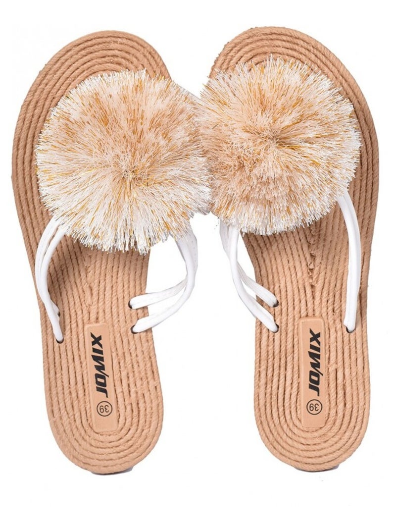 Chinelo de Dedo Mulher PREMIUM Bege - Kiabi