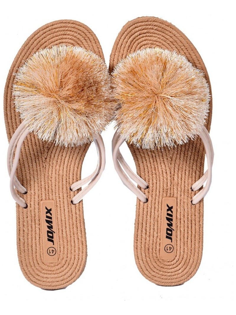Chinelo de Dedo Mulher PREMIUM Toupe - Kiabi