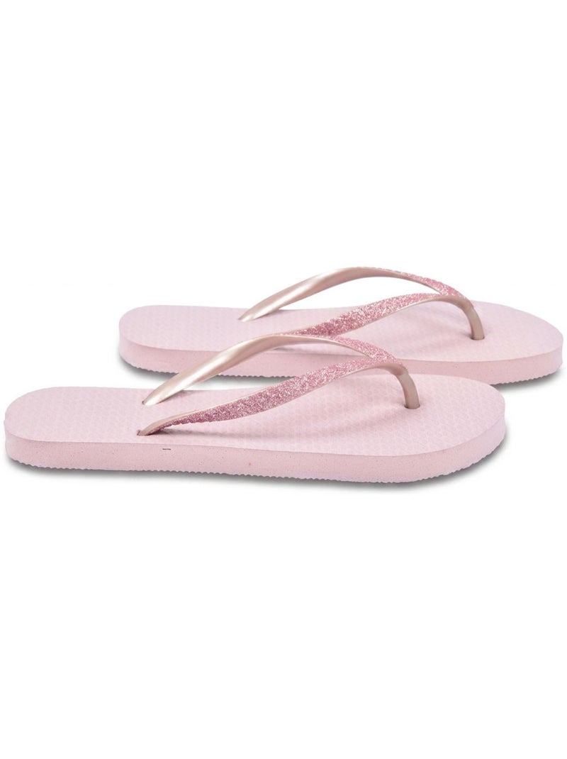 Chinelo de dedo OZABI glitter 7 cores Rosa - Kiabi
