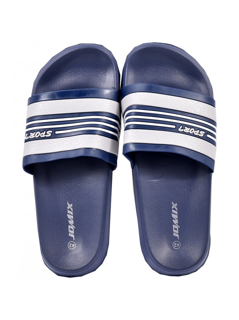 Chinelo Homem Azul Cinza Azul - Kiabi