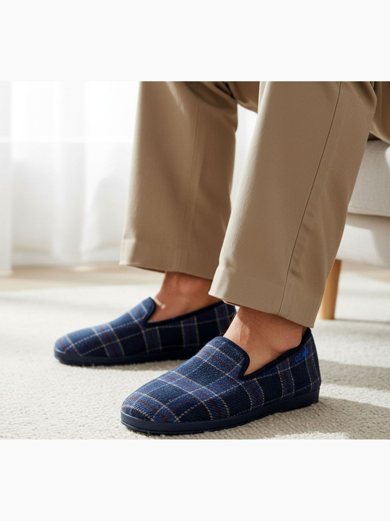 Chinelo Homem Charentaise PREMIUM 5080 Azul-marinho - Kiabi