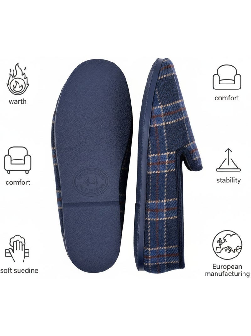 Chinelo Homem Charentaise PREMIUM 5080 Azul-marinho - Kiabi