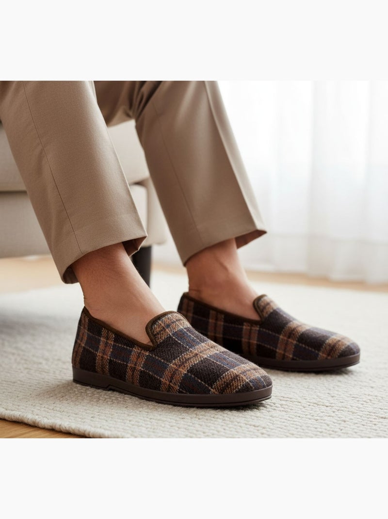 Chinelo Homem Charentaise PREMIUM 5080 Castanho - Kiabi