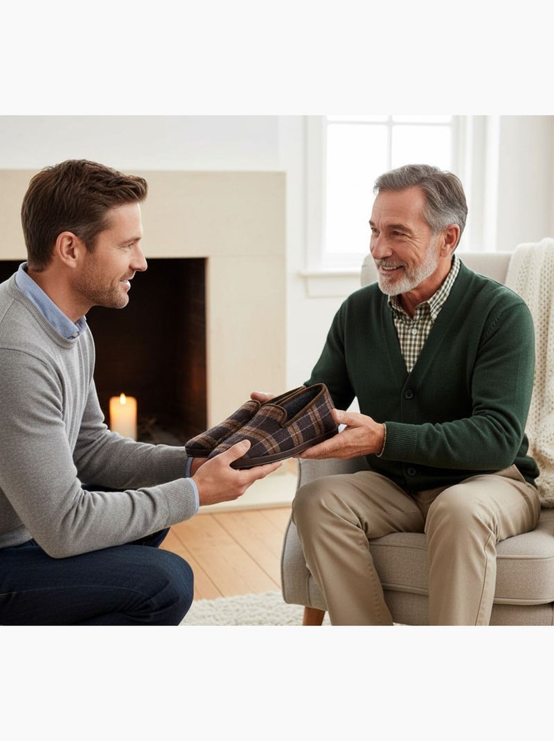 Chinelo Homem Charentaise PREMIUM 5080 Castanho - Kiabi