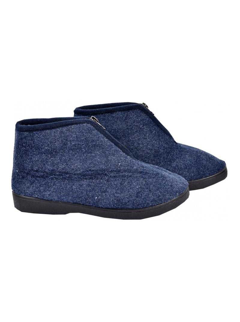 Chinelo Homem CHARENTAISE Premium Azul-marinho - Kiabi
