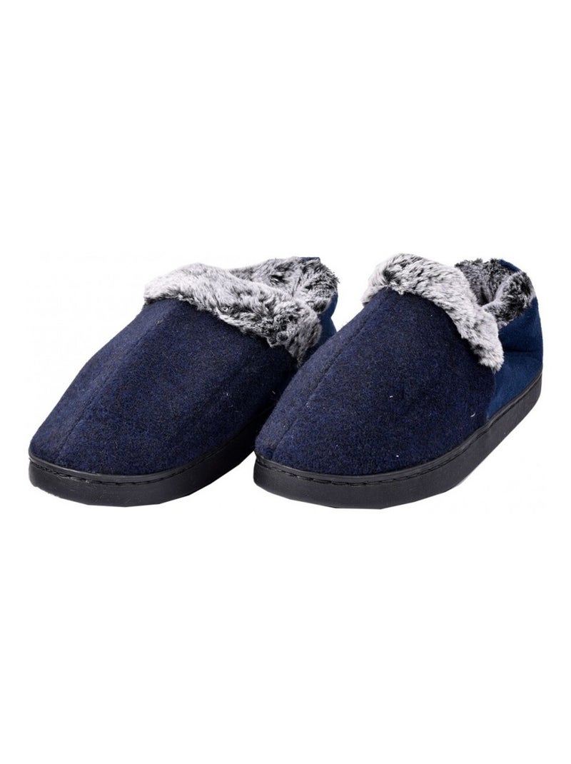 Chinelo Homem CHARENTAISE Premium Azul-marinho - Kiabi