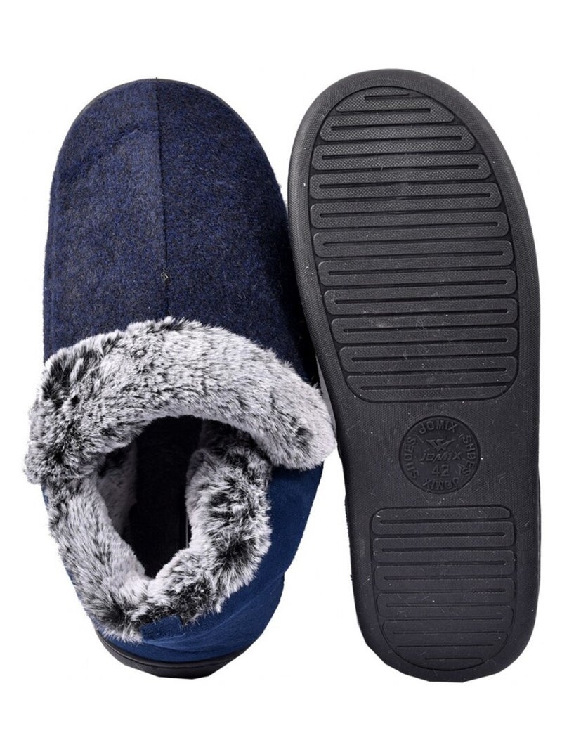 Chinelo Homem CHARENTAISE Premium Azul-marinho - Kiabi