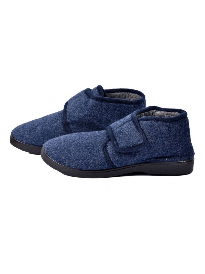Chinelo homem charentaise premium Azul-marinho - Kiabi
