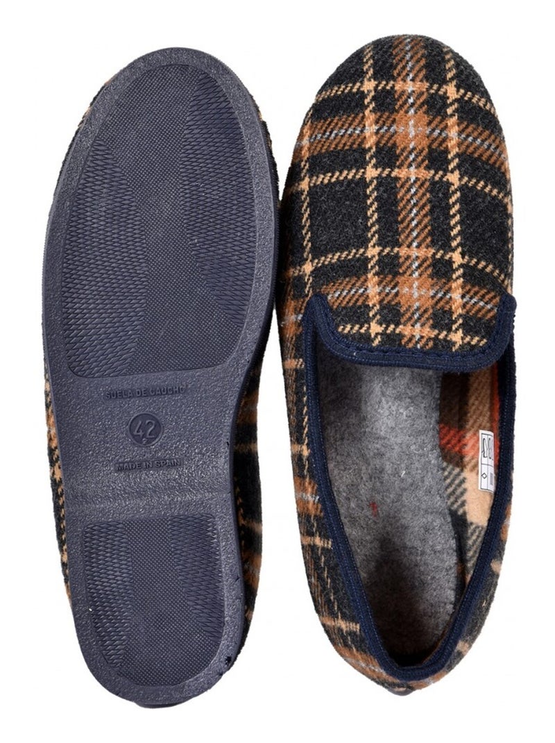 Chinelo homem charentaise premium Azul-marinho - Kiabi