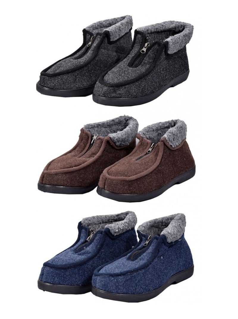 Chinelo homem charentaise premium Azul-marinho - Kiabi